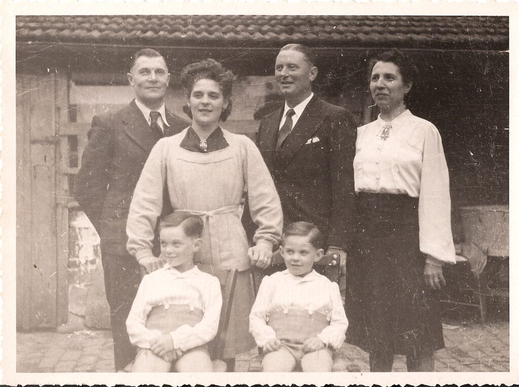 Historical photo of the Hamm family
